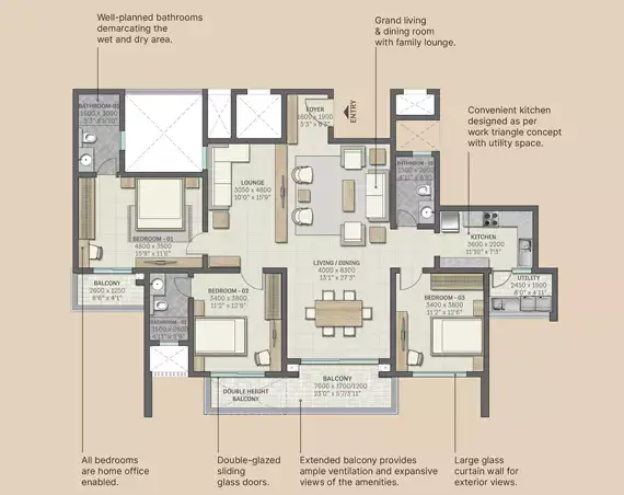 sobha-vista-residences-floor-plan